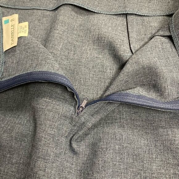 ‎Vintage Danielle B, Skirt, blue, Size 14, - Picture 4 of 14